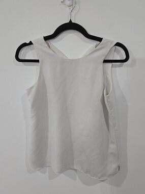 LOFT Sz Xxsp Cream Sleeveless Satin Cami